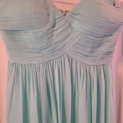 Donna Morgan sweetheart shiffon long dress