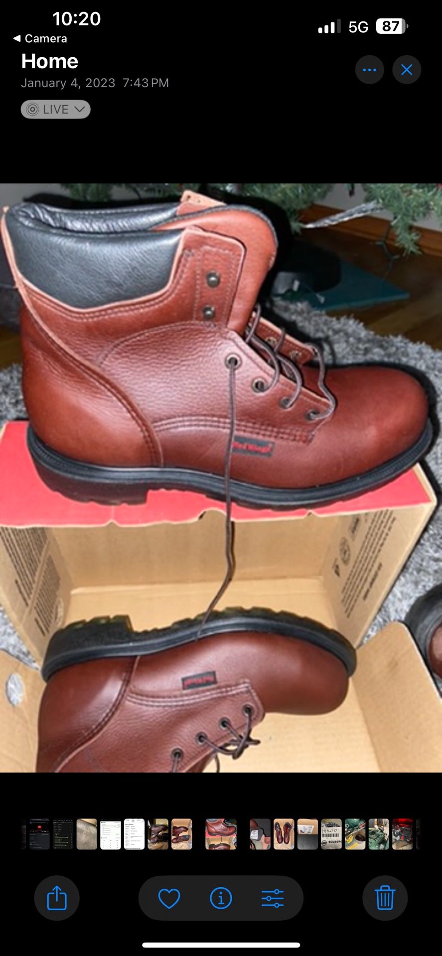 Red Wings Boots