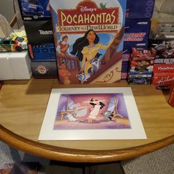 Disney Lithograph(Pocahontas) Rare,H.T.F
