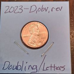 2023-D obv,rev,doubled die.