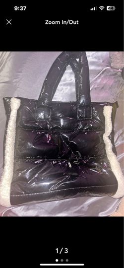 Black Puffer HandBag