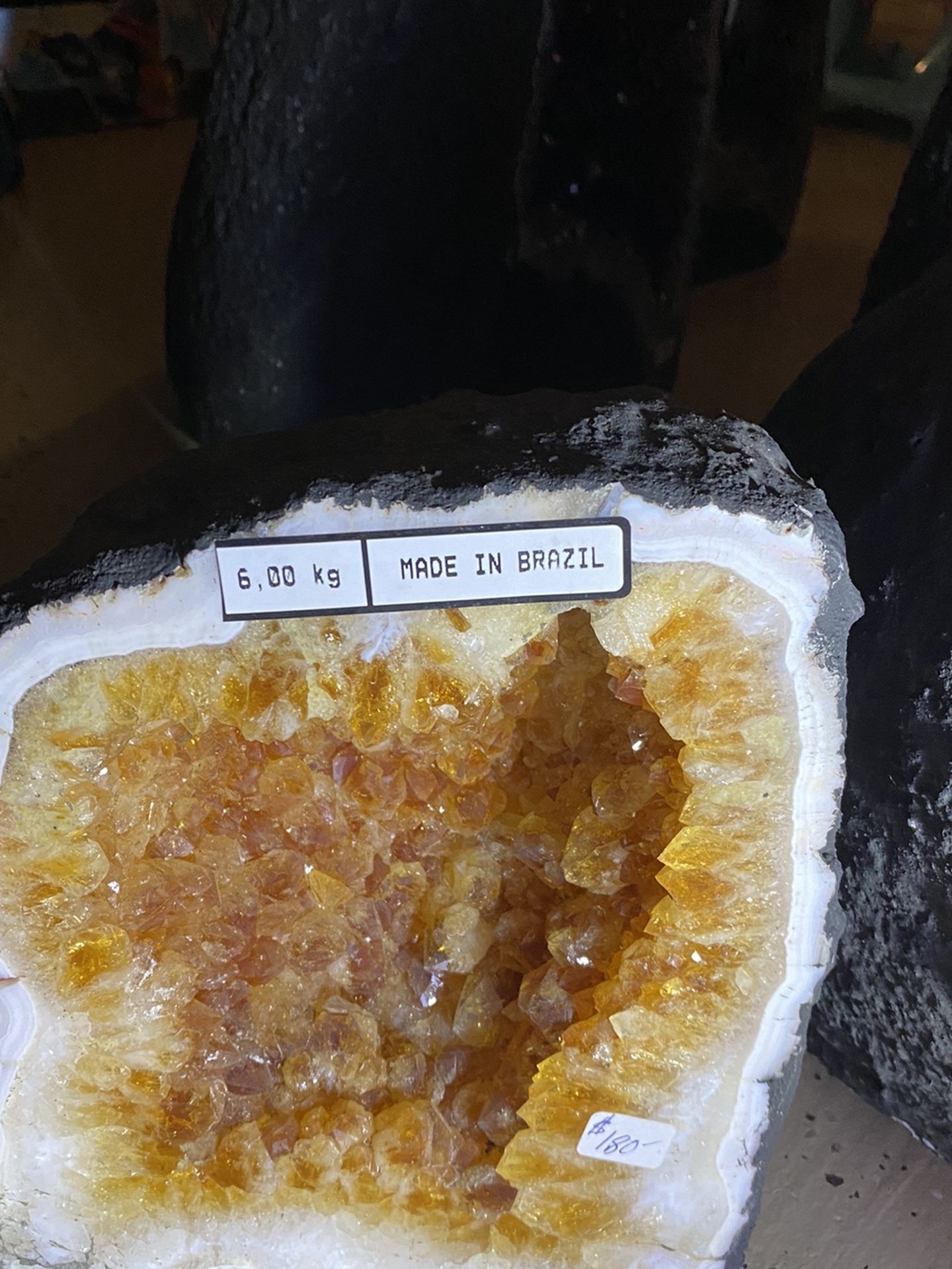 Citrine cathedral crystal