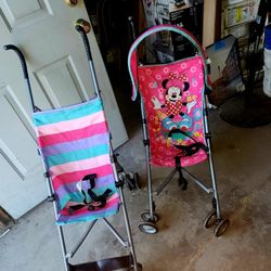 Two Baby Trolleys Used