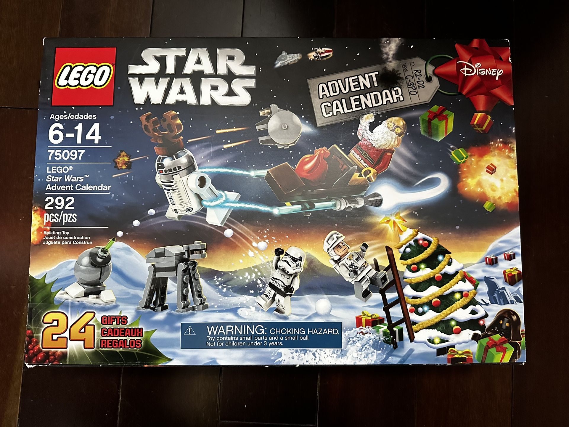 2015 Lego Star Wars Advent Calendar Unopened