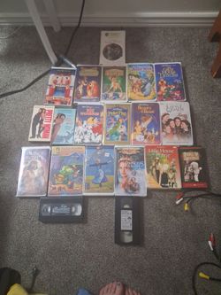 VHR and DVD set up