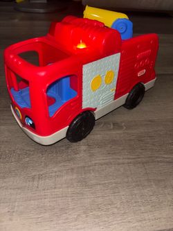 Little People Toy Fire Truck