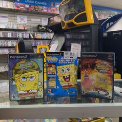 SpongeBob SquarePants happy squared double pack ps2