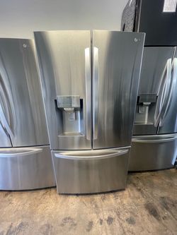 LG ThinQ French Door Stainless Steel Refrigerator
