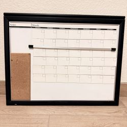 White Board & Calendar 17 X 23