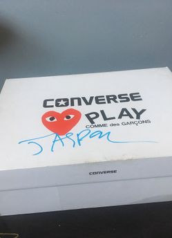 Converse comme de garçons. CDG
