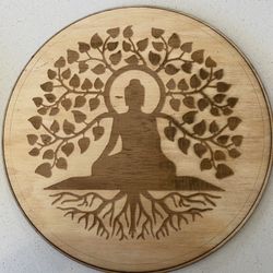 Buddha And Tree Of Life