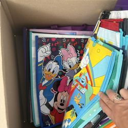 New Reusable Bags Disney & Other Themes Qty 107