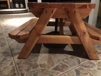 Custom picnic tables