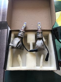 Silver - lux putco LED headlights