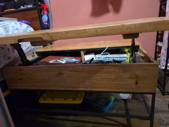 Lift-Top Coffee Table with Storage