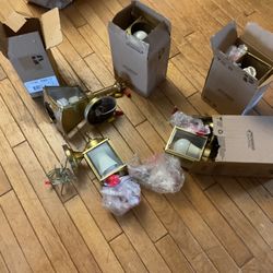 A Few Outside Lamps, In Very Good Condition (NO SHIPPING)
