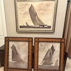 3 Sailing Photos $75.00