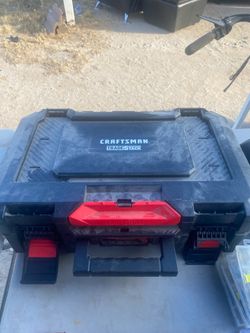 Craftsman TradeStack Organizer Toolbox with Storage Bins