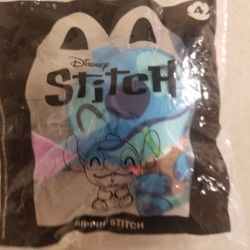 McDonalds Stitch Stuffed Figure