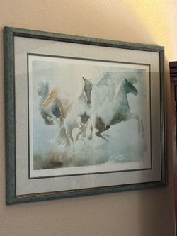 Signed  Horse art work