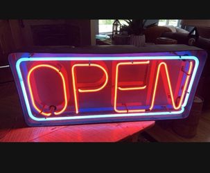 Neon Open Sign 