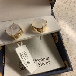 Brand New 925 Gold Plated Sterling Silver Earrings! 