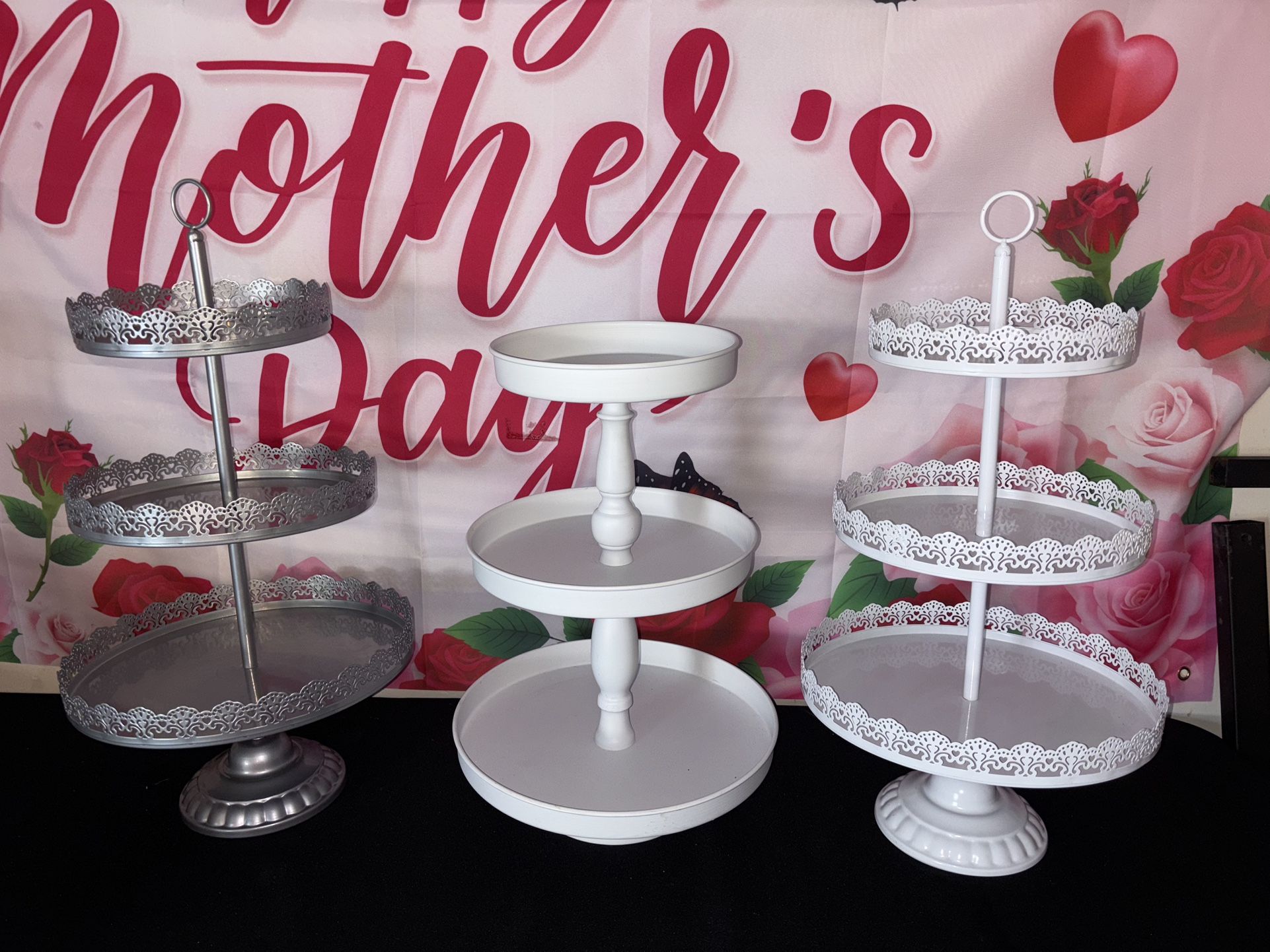 Dessert stands