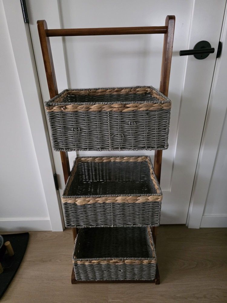 Tiered Basket Storage Organizer