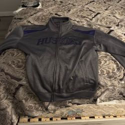 Huskies Jacket No Hood Long Sleeve