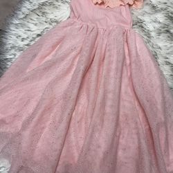 Girls Pink Dress Size 8