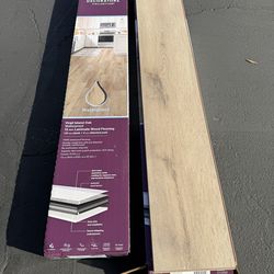 HOME DECORATORS OAK - Virgil Island Oak - Waterproof - Laminate wood flooring  8.03 in W x 47.64 in L x 12mm thick