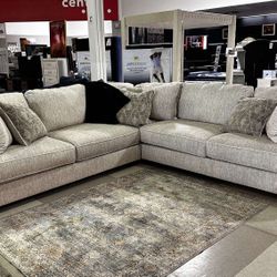 OM• $38 Initial • Brand New Rawcliffe 3 Piece Sectional 
