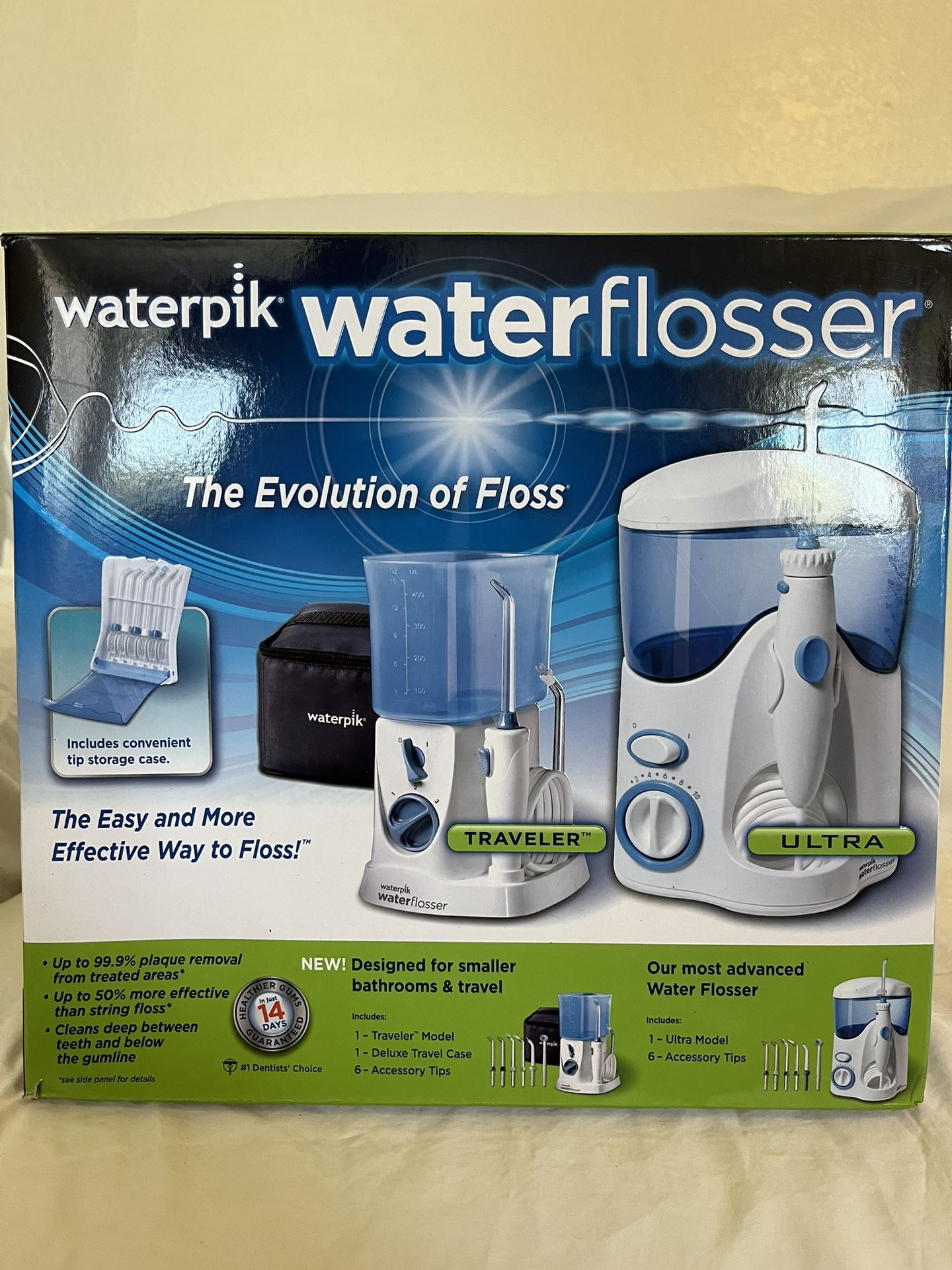 WATERPIK WATER FLOSSER (TRAVELER, ULTRA)*NEW*