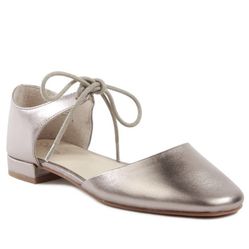 Seychelles Prospect Tie Front Leather Flats 7.5