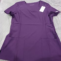 Scrub Set / Eggplant 