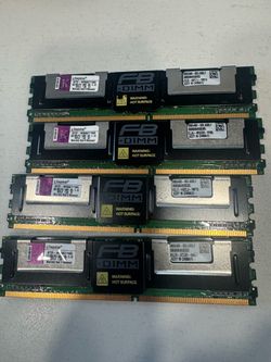Kingston 8GB DDR2 ECC FB-DIMM Server RAM – 4 Sticks – 32GB Total