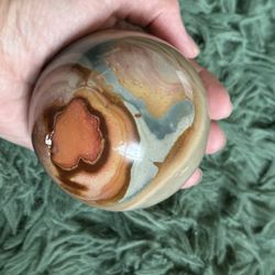 Beautiful Polychrome Jasper Sphere 