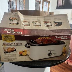 🚨 MOVING SALE – HAMILTON BEACH ROASTER OVEN – MUST GO TODAY 🚨