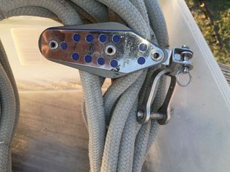 Stainless Steel Sailing Snap Shackle with Block