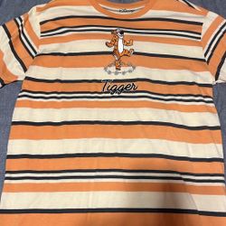 Disney Tigger Striped T-Shirt - Large