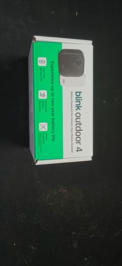 Blink battery doorbell 2k+ and Blink outdoor 4