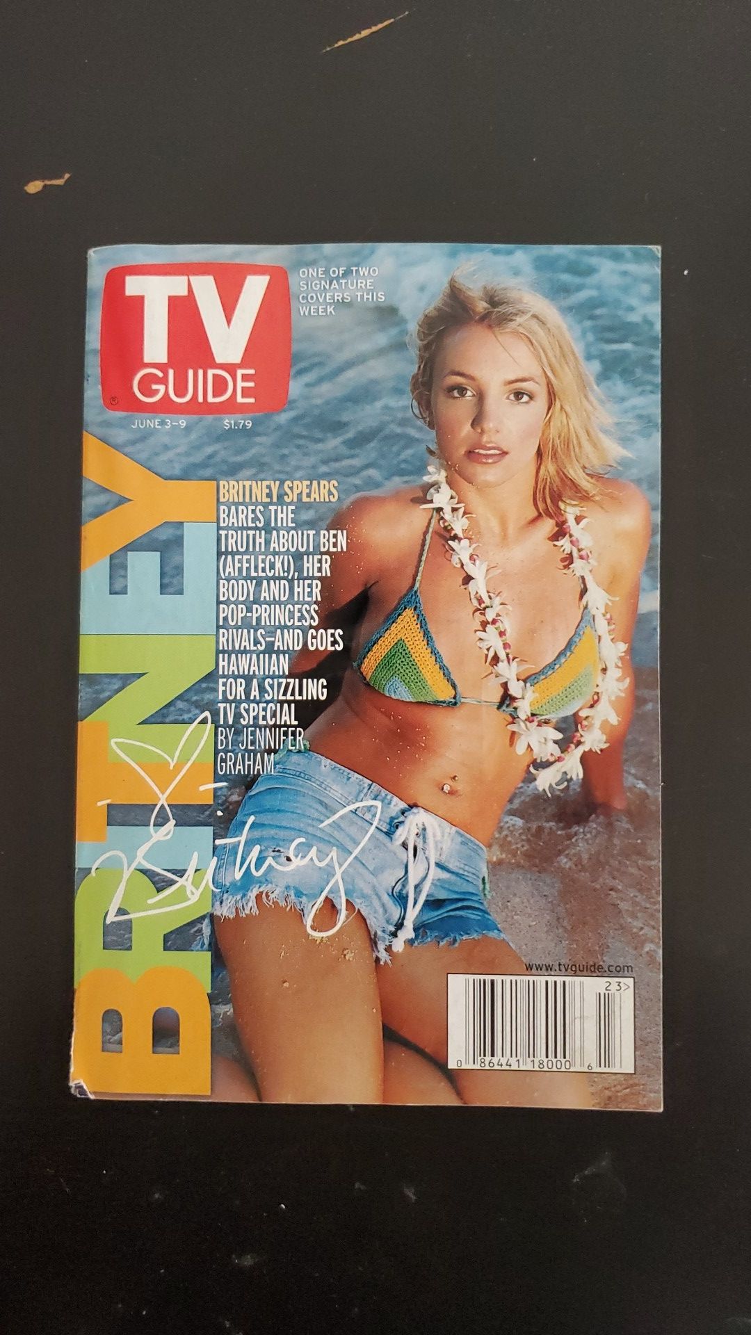 TV guide 6/3/2000 Britney Spears