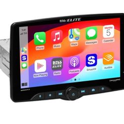 Boss Elite  BE9ACP.X
9" Digital Multimedia Receiver with Wired Apple CarPlay® & Android Auto™, Bluetooth® and SiriusXM-Ready® with Built-In DSP 13-Ban