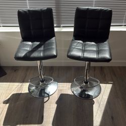 Leather Bar Stools 