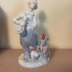 Vintage Clown Goat Beach Ball Figurine