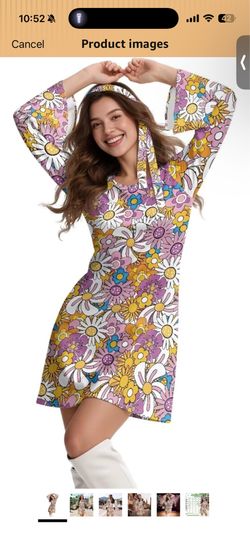 60s 70s hippie theme outfit