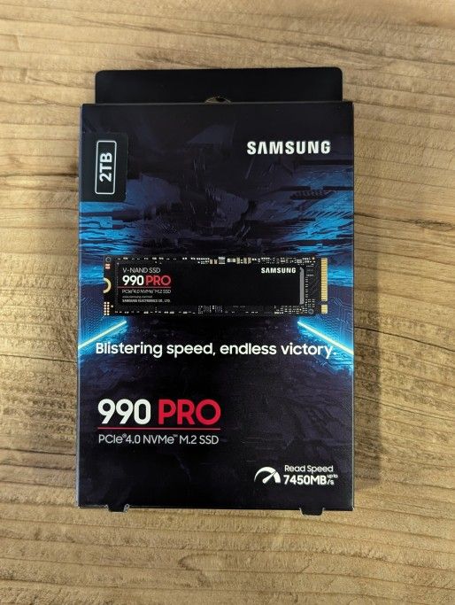 2 TB Samsung 990 Pro NVMe SSD