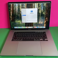 Apple MacBook Pro 16” Touch Bar Intel i9 processor 64GB Ram 512GB SSD  GPU- 4GB (powerhouse-work station) 