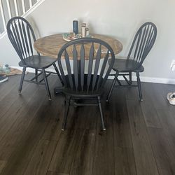 Kitchen Table With 3 Chairs 