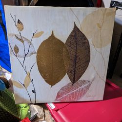 Free Gold Leaf Canvas Painting